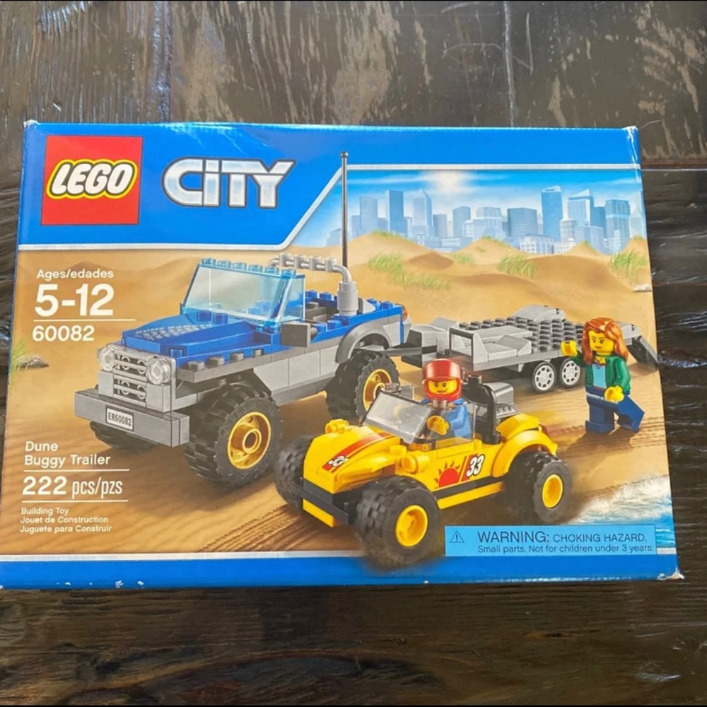 LEGO city dune buggy trailer
